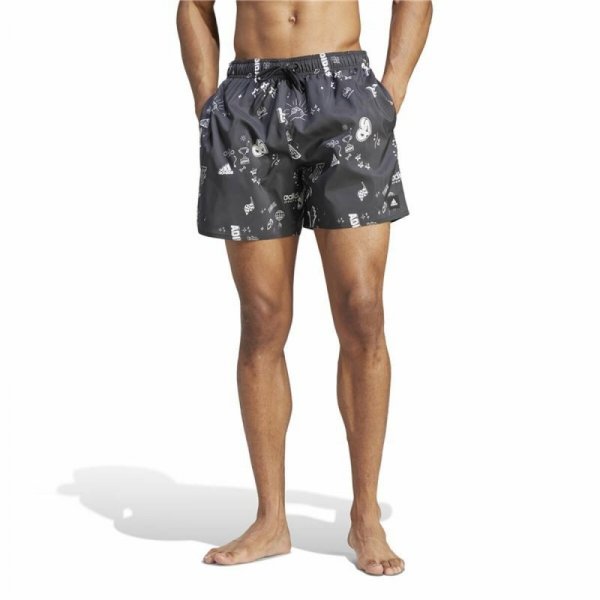 Strój kąpielowy Męski Adidas Clx Sl Ciemny szary