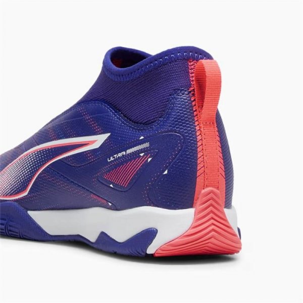 Buty dziecięce do piłki salowej Puma Ultra 5 Match+ Ll It + Mid Fioletowy