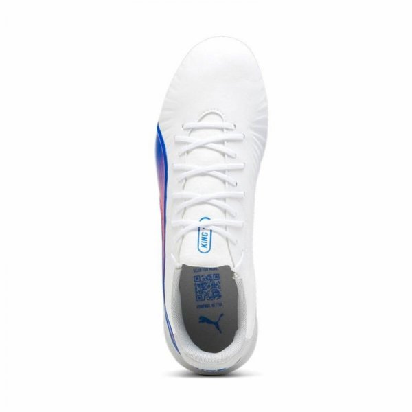 Buty sportowe dla dorosłych do gry w piłkę Puma King Match Mg Biały