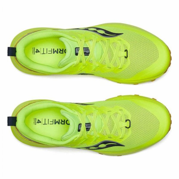 Obuwie do Biegania dla Dorosłych Saucony Peregrine 14 Żółty