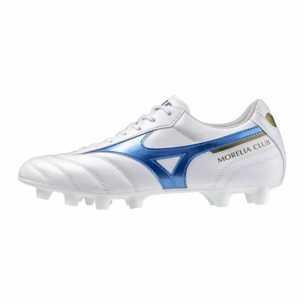Buty sportowe dla dorosłych do gry w piłkę Mizuno Morelia II Club Biały