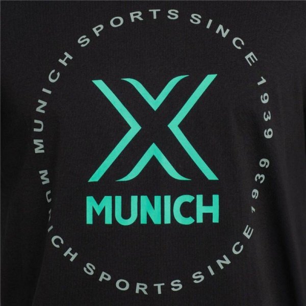 Koszulka sportowa z krótkim rękawem Munich Czarny
