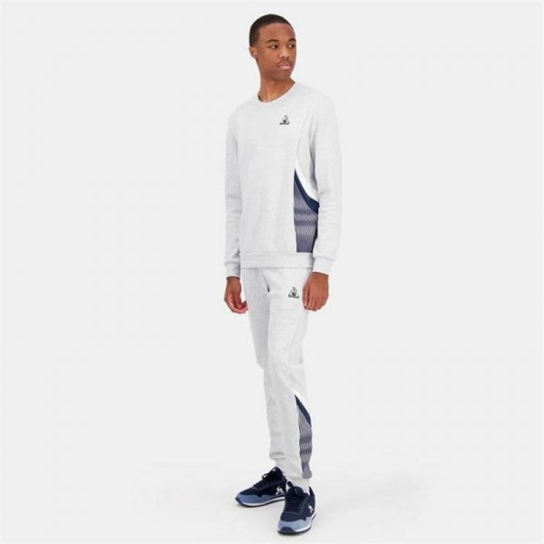 Bluza bez kaptura Męska Le coq sportif Heritage N°1 Szary