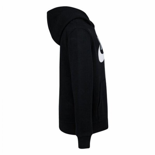 Bluza z kapturem Dziecięca Nike Club Hbr Czarny