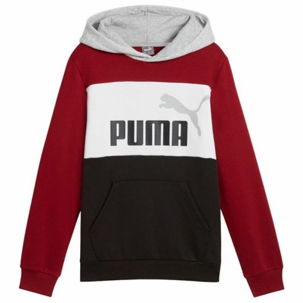 Bluza z kapturem Dziecięca Puma Essentials Block