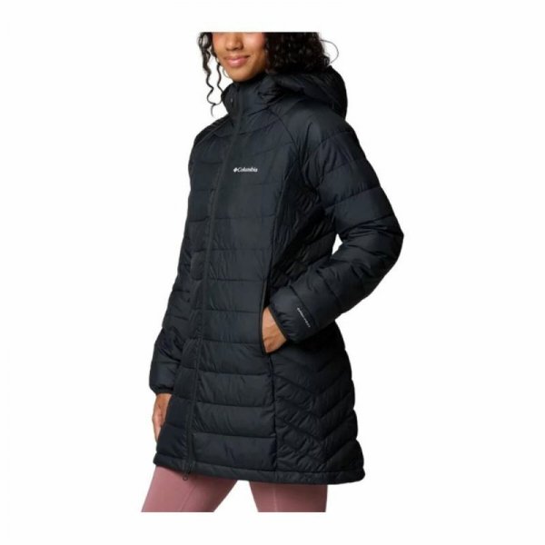 Kurtka Sportowa Damska Columbia Powder Lite II Mid Czarny