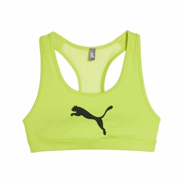 Stanik Sportowy Puma 4 KEEPS Kolor Zielony