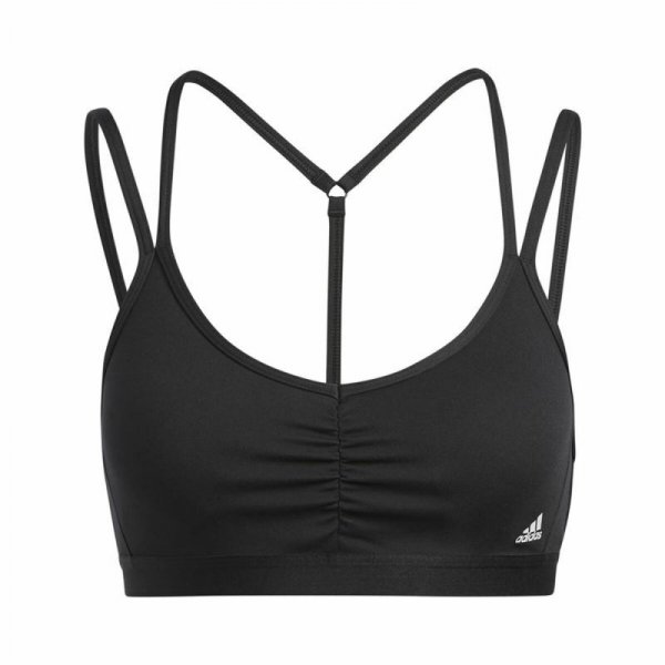 Stanik Sportowy Adidas Yo Ess Ls Czarny