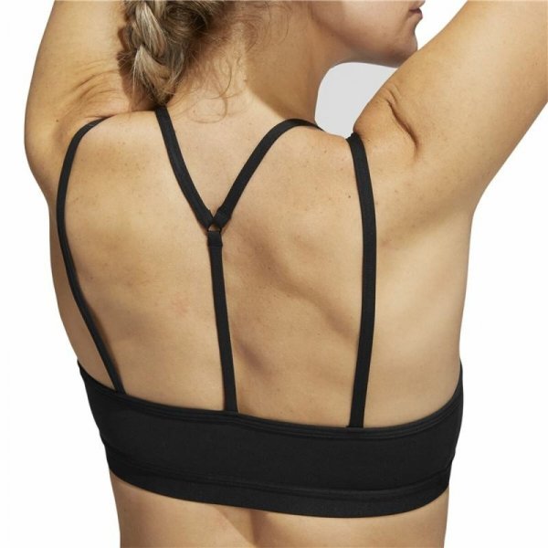 Stanik Sportowy Adidas Yo Ess Ls Czarny
