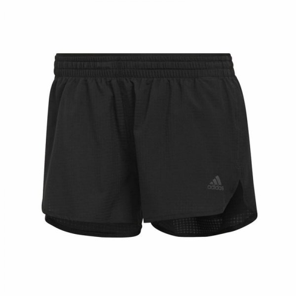 Krótkie Spodenki Sportowe Damskie Adidas Rnfastrt Ib Mujer Czarny