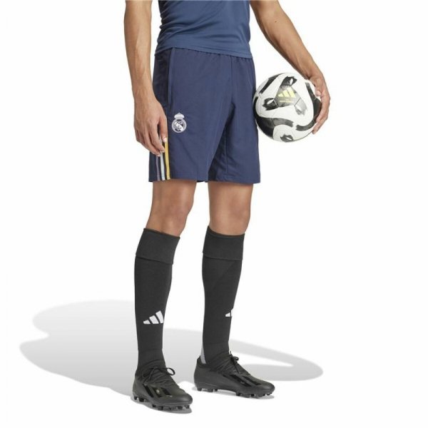 Krótkie Spodenki Sportowe Męskie Adidas Real Madrid Granatowy