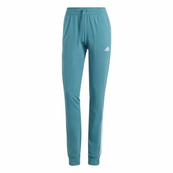 Długie Spodnie Dresowe Adidas 3S Sj C Pt Mujer Kwarcowe tygrysie oko Kobieta
