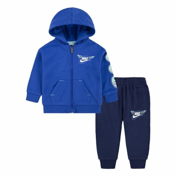 Zestaw Sportowy dla Dziecka Nike Nsw Art Of Play Ft Fz Niebieski 2 Części