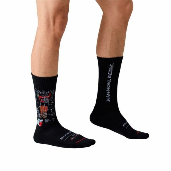 Skarpety Jimmy Lion Basquiat Gem Spa Czarny 36-40