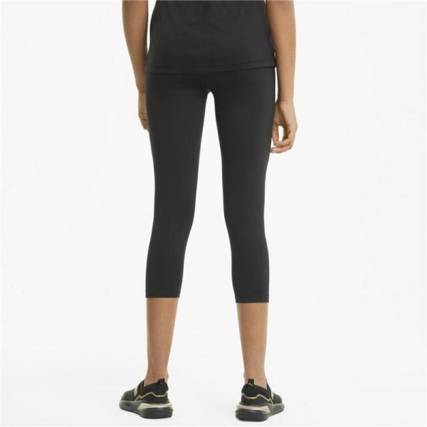 Długie Spodnie Dresowe Puma Train Favorite Forever High Waist 3/4 Czarny Kobieta