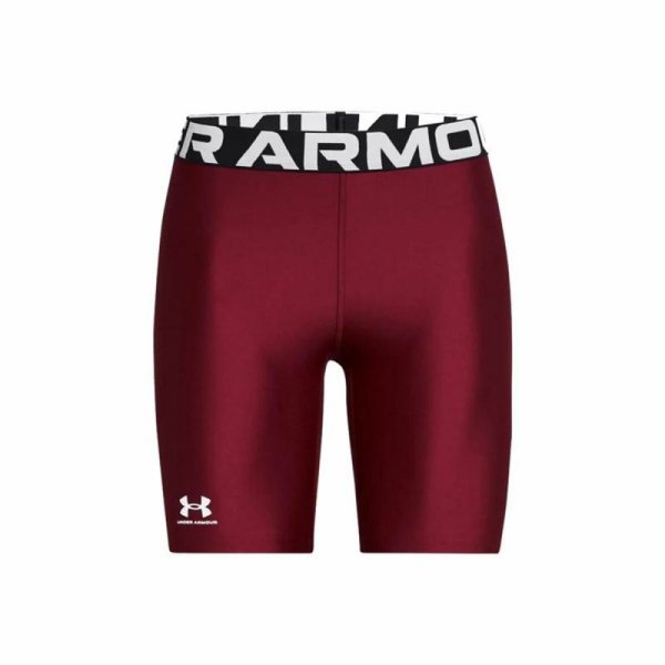 Rajstopy Sportowe Męskie Under Armour Hg 8In Bordeaux Karmazynowa Czerwień