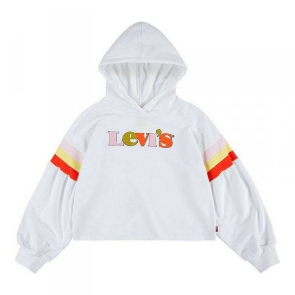 Bluza dziecięca Levi&#039;s  Full Sleeve High Rise Biały