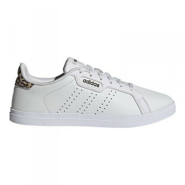 Obuwie Sportowe Damskie Adidas Courtpoint Base Biały