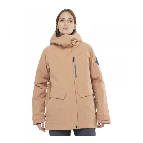 Kurtka narciarska Salomon Stance Cargo Kobieta