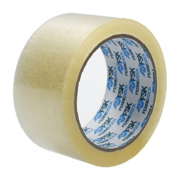 Taśma przylepna Ferrestock 6 pcs Przezroczysty 66 m x 50 mm