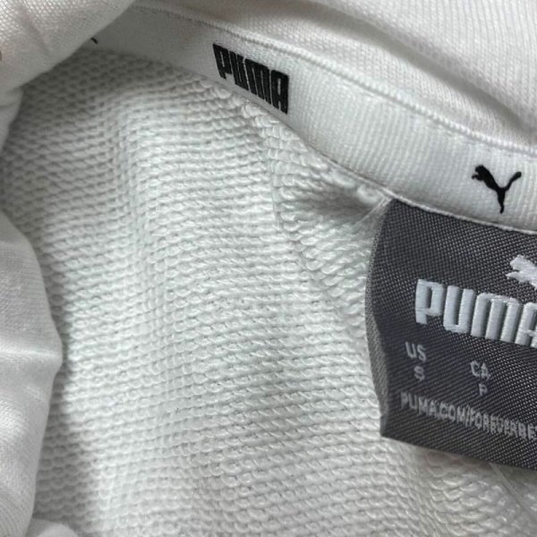 Bluza bez kaptura Męska Puma Power Biały
