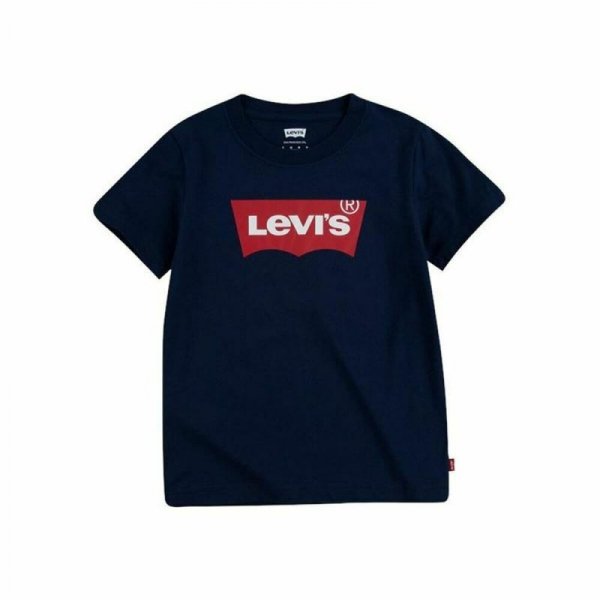 Koszulka z krótkim rękawem Dziecięca Levi&#039;s 8E8157 Niebieski Granatowy