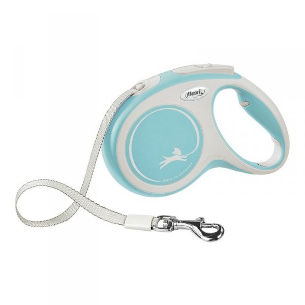 Smycz dla psa Flexi NEW COMFORT Jasnoniebieski Rozmiar XS