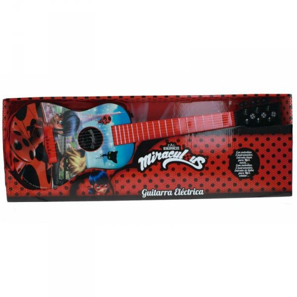 Gitara Dziecięca Lady Bug 2682 Czerwony