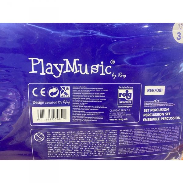 Muzyczny set Reig Czerwony Drewno Plastikowy