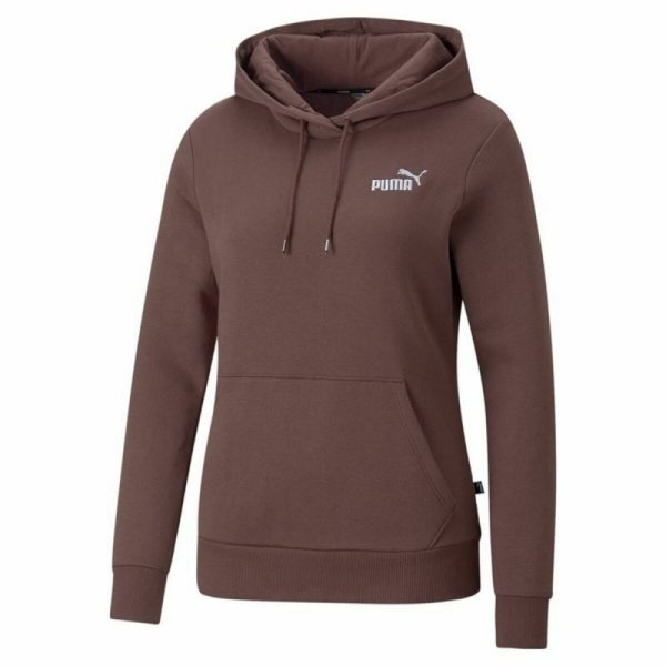 Bluza z kapturem Damska Puma Brązowy