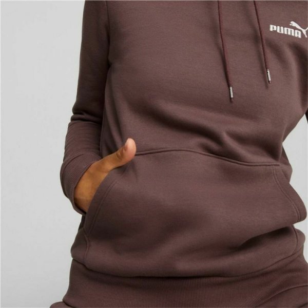 Bluza z kapturem Damska Puma Brązowy