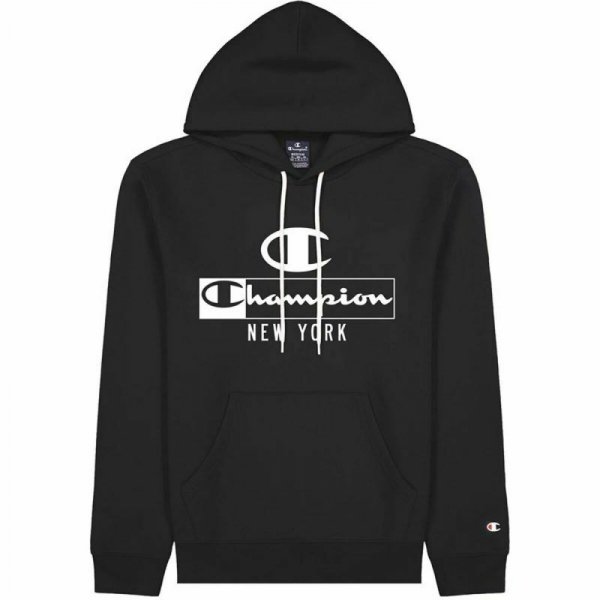Bluza z kapturem Męska Champion Czarny