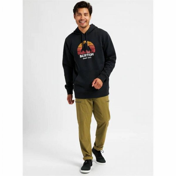 Bluza z kapturem Męska Burton Underhill Czarny