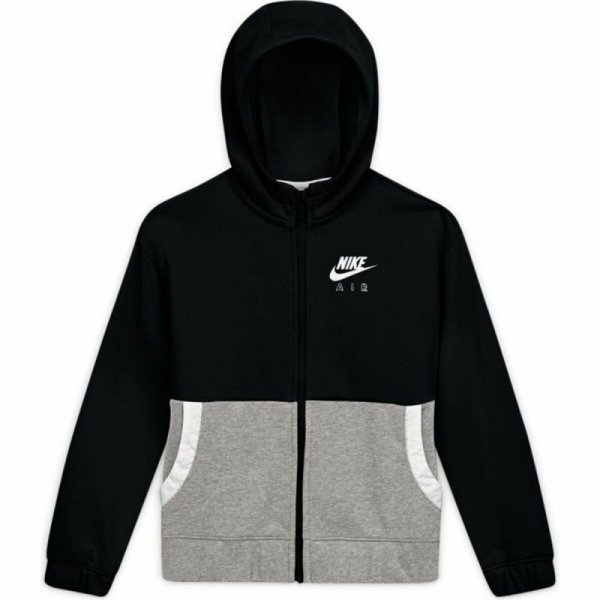 Kurtka Sportowa Dziecięca Nike Air Czarny