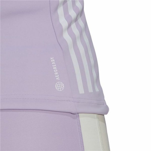 T-shirt damski bez rękawów Adidas Hyperglam Lawenda