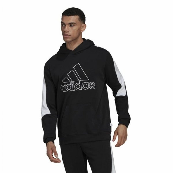 Bluza z kapturem Męska Adidas Future Icons Czarny