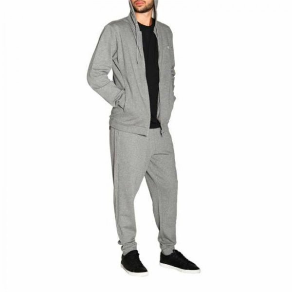 Męska kurtka sportowa Calvin Klein Billaboard Fz  Ciemny szary