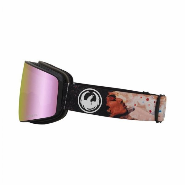 Gogle narciarskie  Snowboard Dragon Alliance  Pxv Czarny Wielokolorowy Związek