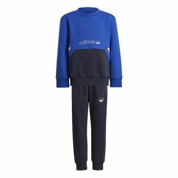 Zestaw Sportowy dla Dzieci Adidas Crew Niebieski