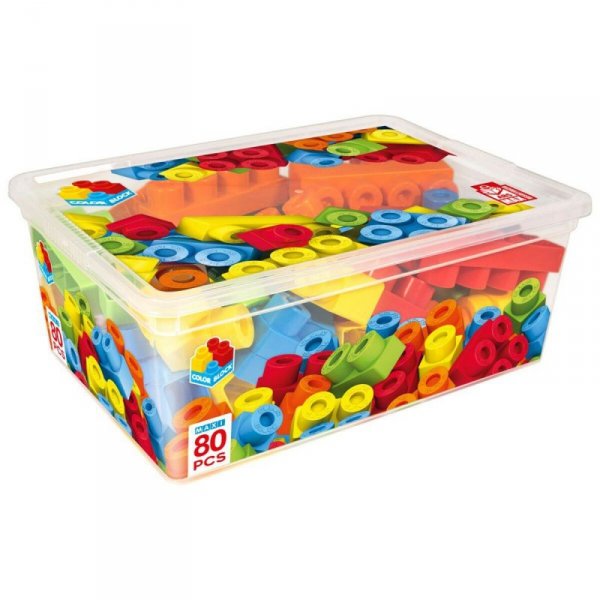 zestaw do budowania Color Block Basic 80 Części (4 Sztuk)