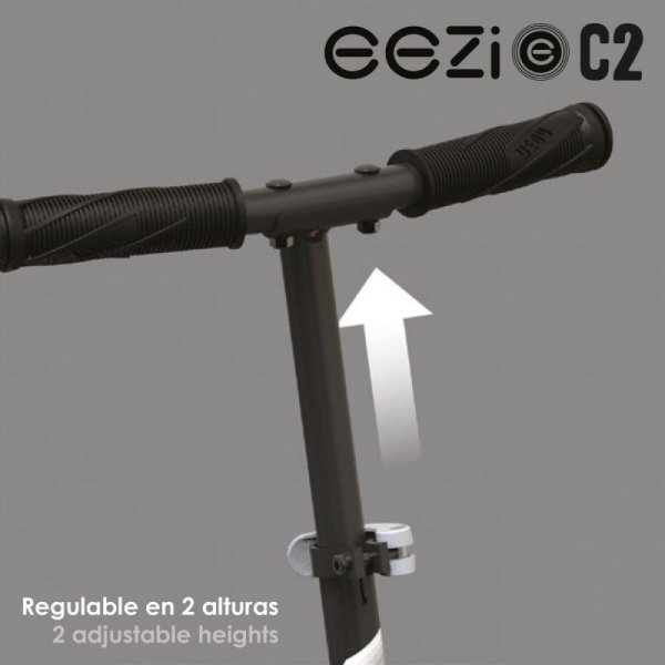 Hulajnoga Eezi Czarny 2 Sztuk