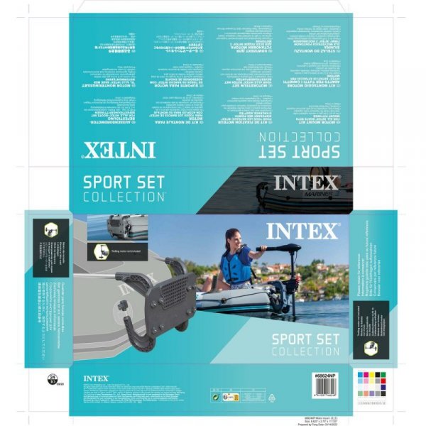 Oprawa silnika Intex MARINER/EXCURSION/SEAHAWK/CHALLE Dmuchany Statek 3 Sztuk