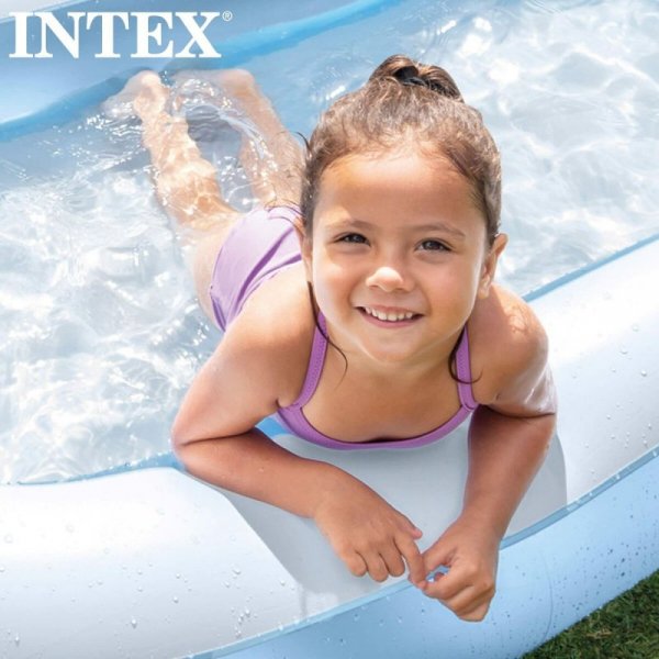 Basen dla dzieci Intex 57403NP Prostokątny Niebieski 90 L 166 x 100 x 25 cm