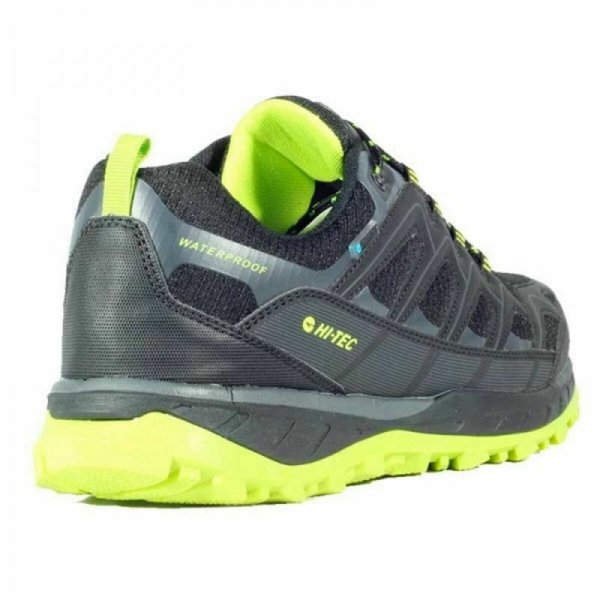 Obuwie do Biegania dla Dorosłych Hi-Tec Lander Low Waterproof Czarny Góra