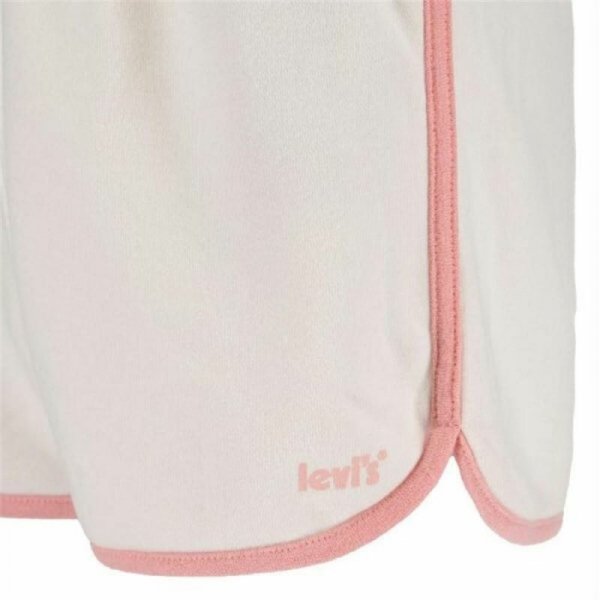 Krótkie Spodenki Sportowe Dziecięce Levi&#039;s Dolphin Alyssum Biały