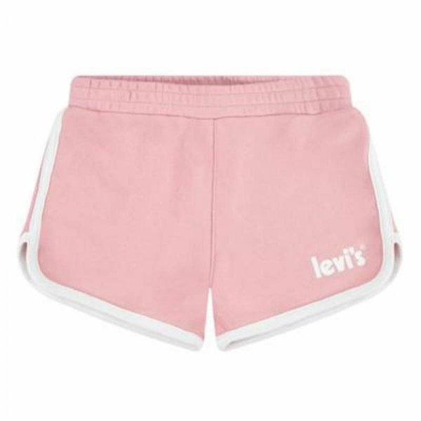 Krótkie Spodenki Sportowe Dziecięce Levi&#039;s Dolphin Quartz Różowy