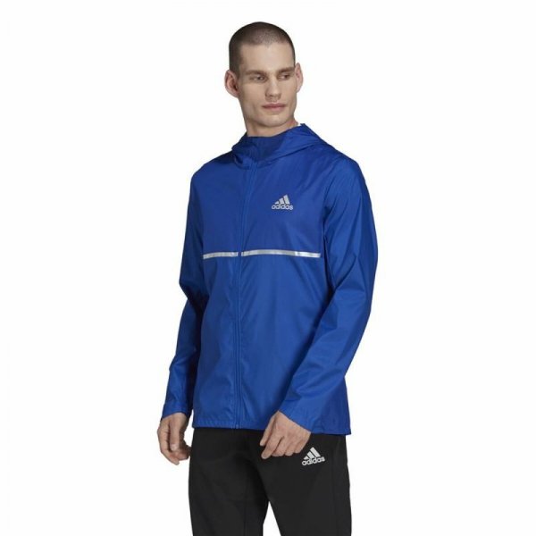 Męska kurtka sportowa Adidas Own the Run Niebieski