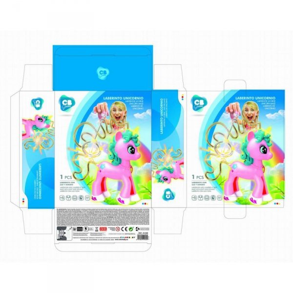 Gra Planszowa Colorbaby Jednorożec (6 Sztuk)