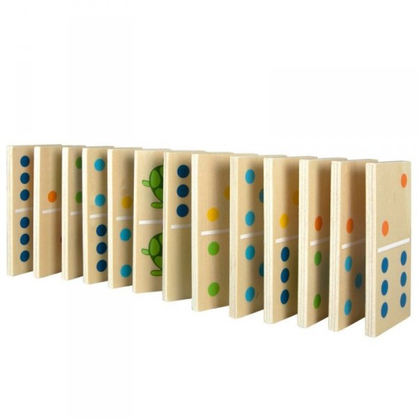 Domino Woomax zwierzęta (12 Sztuk)