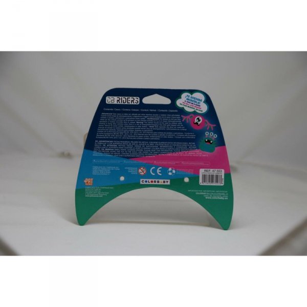 Kask Dziecięcy Colorbaby Potwór (4 Sztuk)